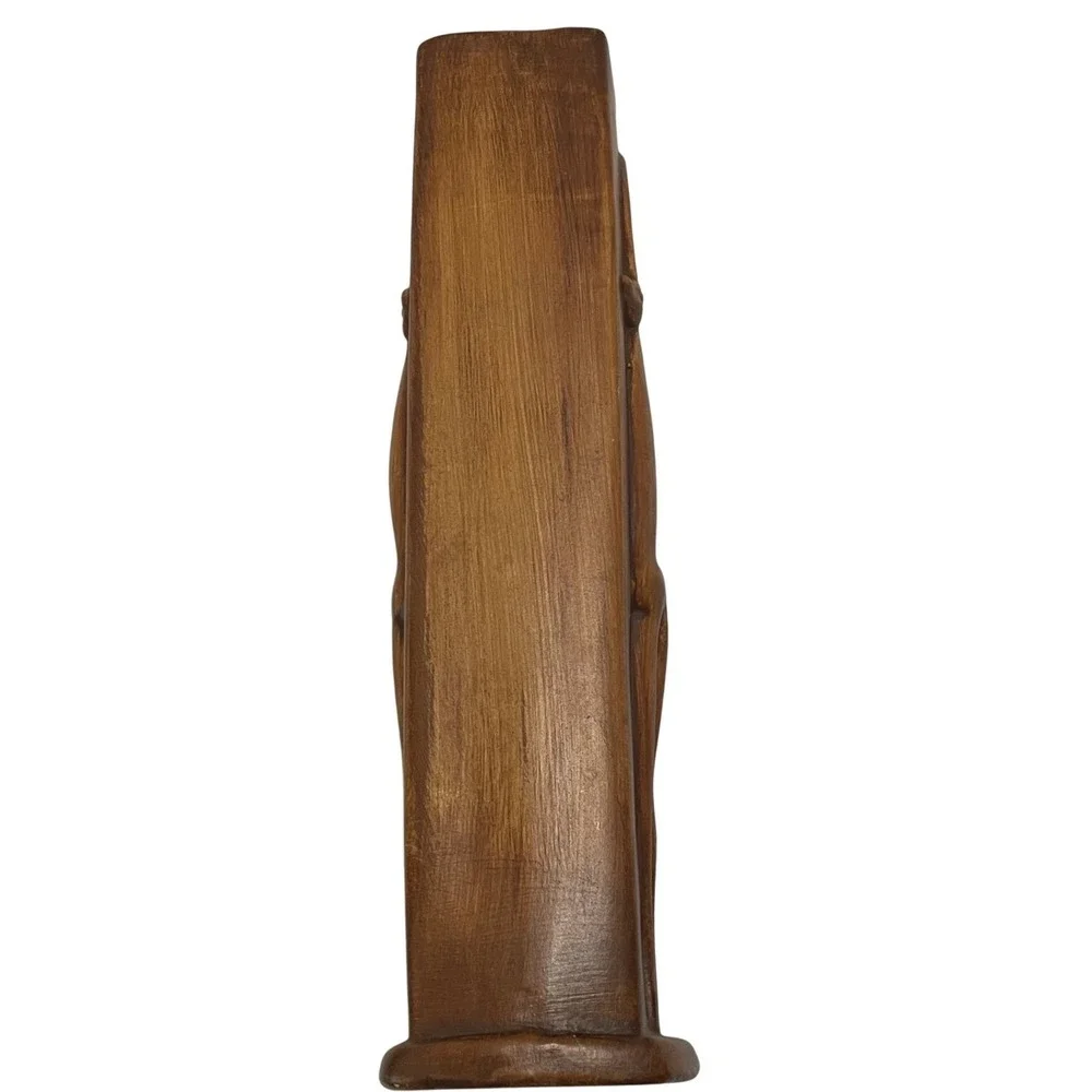 Vintage Maddox of California Deer Wall Pocket Vase MCM Tiki Atomic‎ Ranch